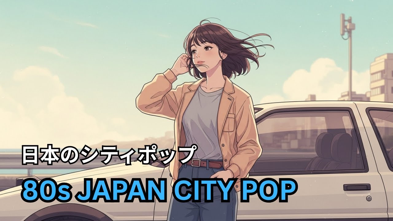 【80's JAPANESE CITY POP】ガラスの微笑み (Garasu no Hohoemi) | Retro City Pop Romance
