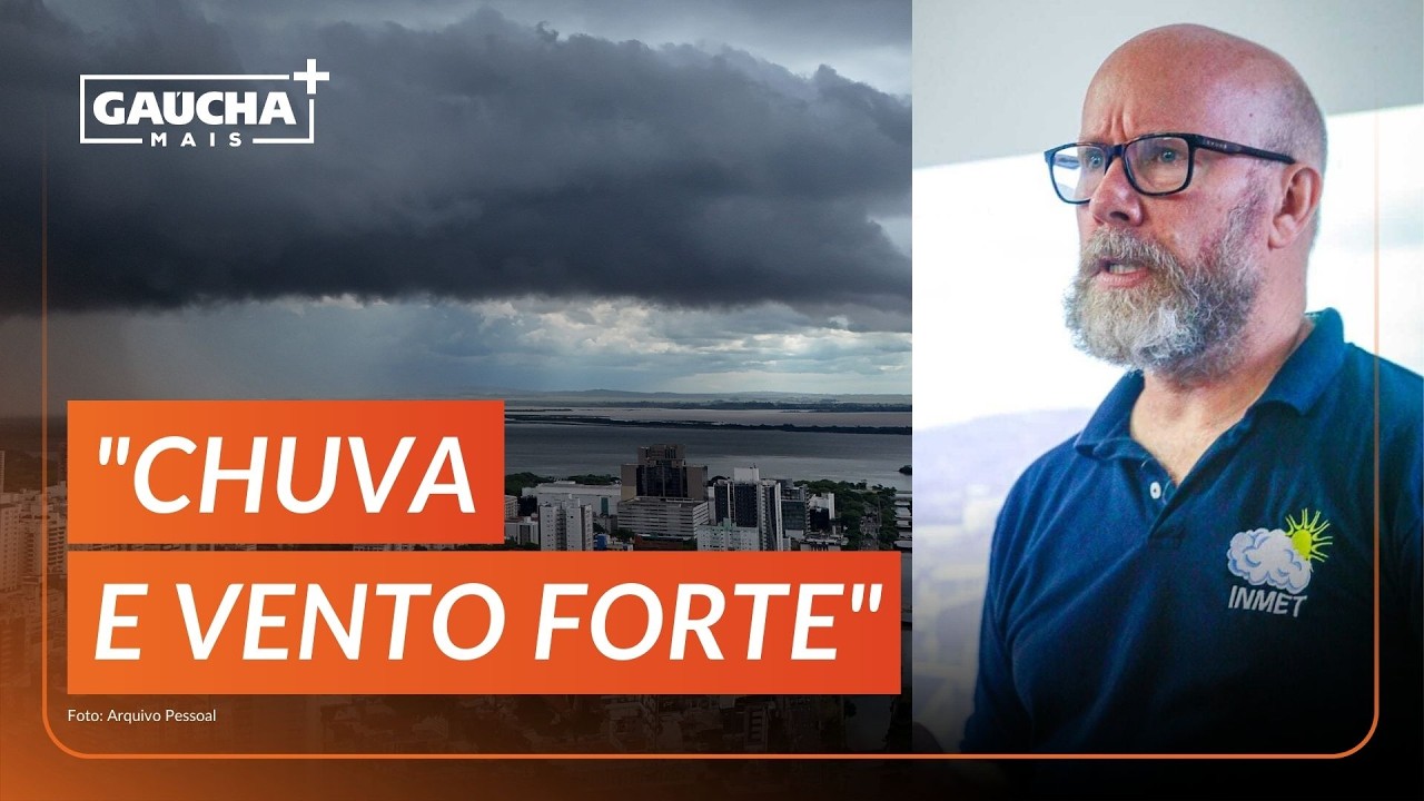 DEFESA CIVIL emite ALERTA VERMELHO para TEMPESTADE COM GRANIZO E VENDAVAL em Porto Alegre | Gaúcha+