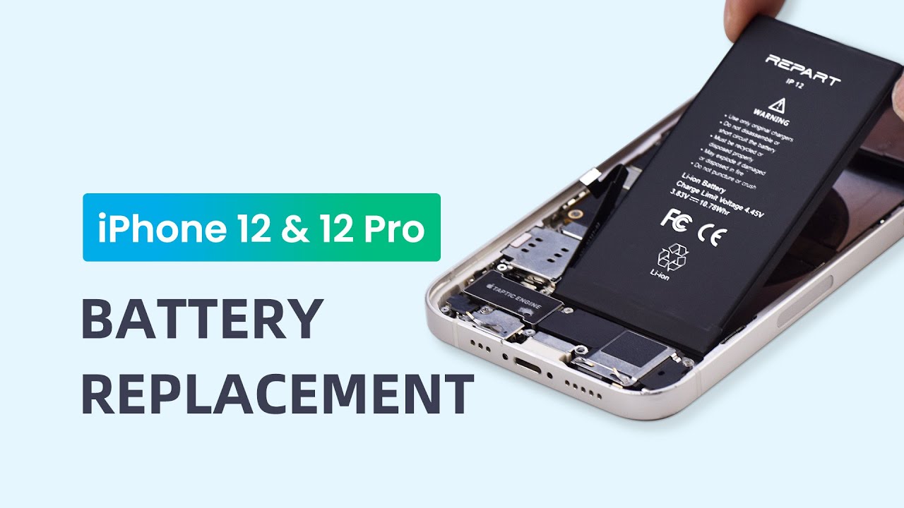 iPhone 12 and 12 Pro Battery Replacement User Tutorial