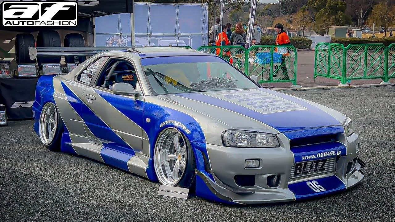 🌈ｶｯｺ良過ぎるブライアン仕様のR34🔥AF FESTIVAL 2025 AUTO FASHION ワイルドスピード　ワイスピ