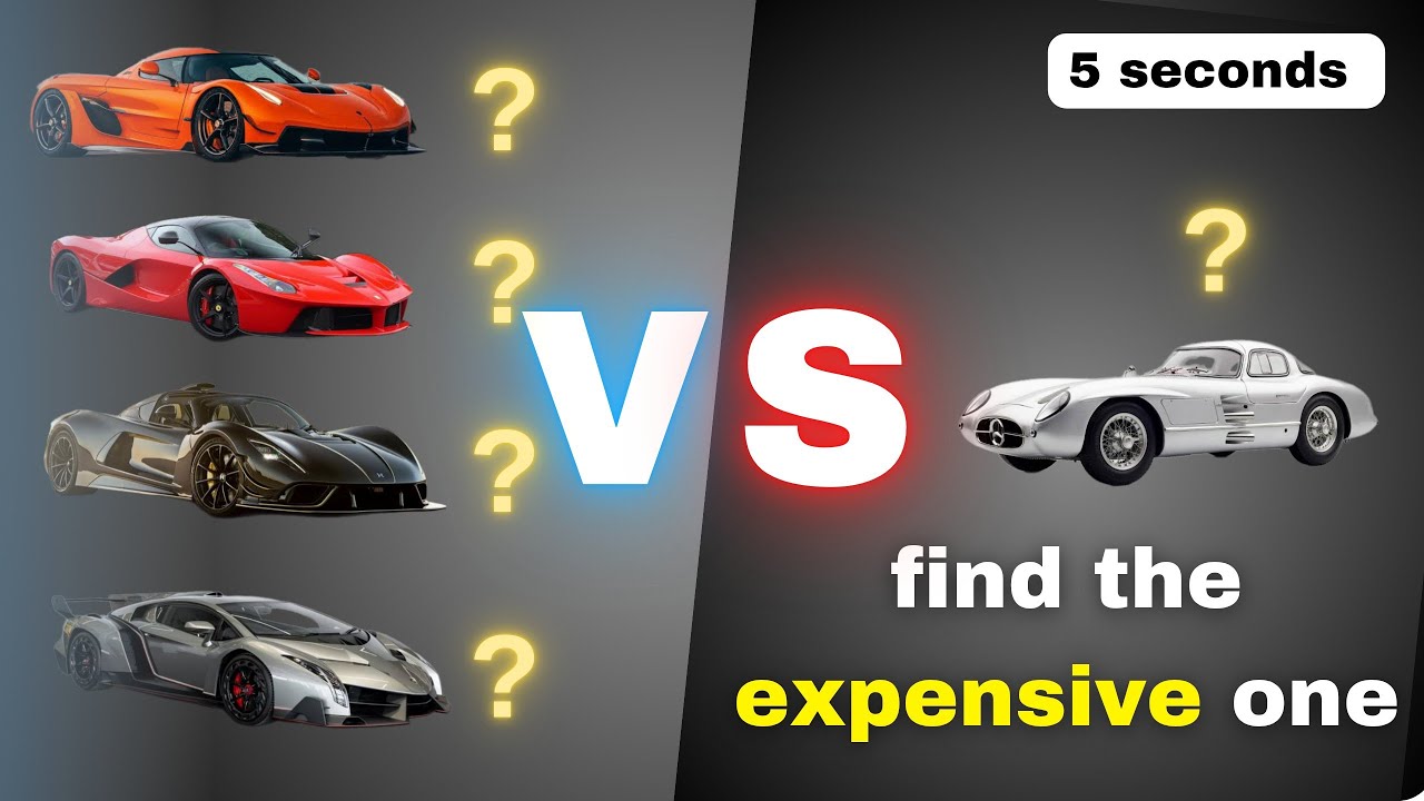 Find the $100 Million Car in 5 Seconds! 🏎️💎