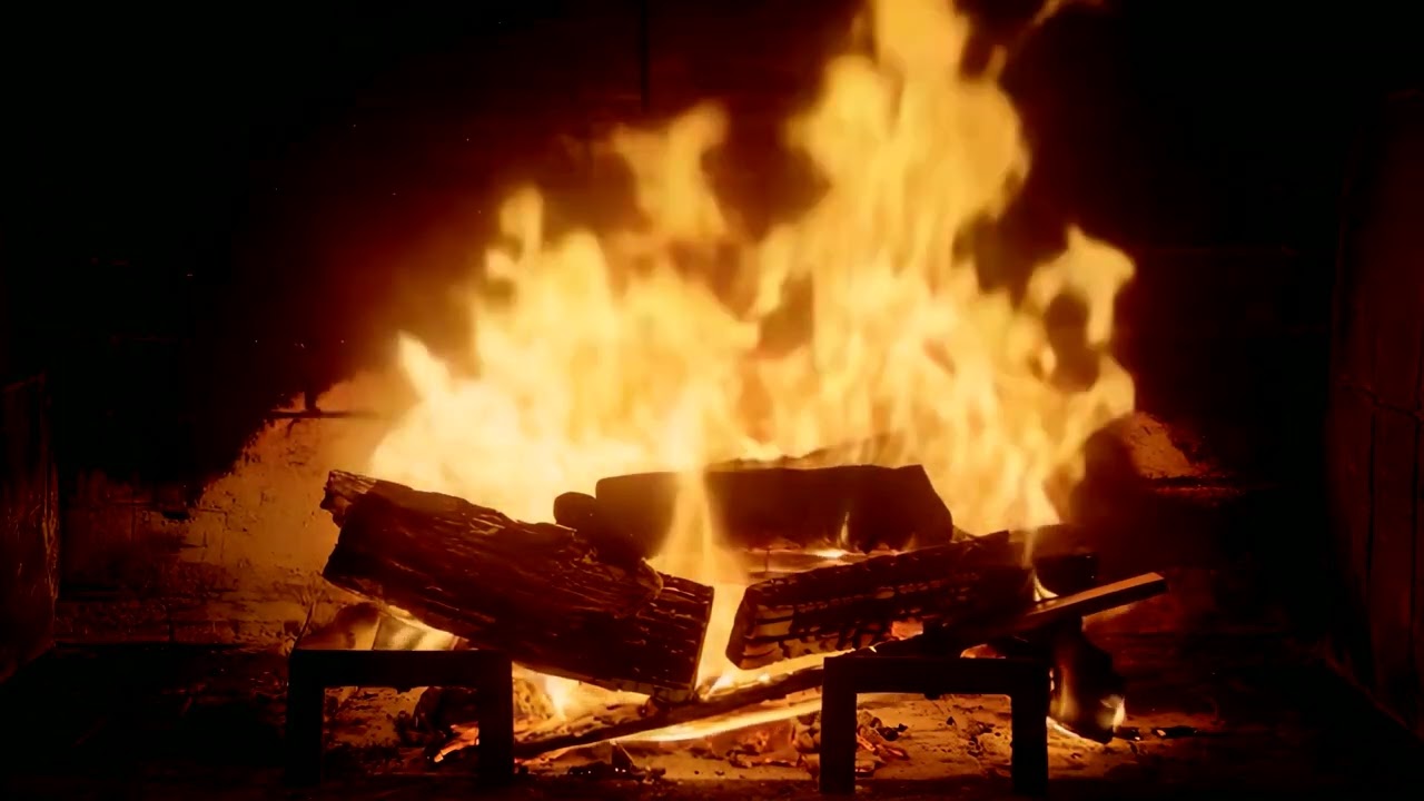 3 Hours Cozy Fireplace ASMR 🔥 Crackling Fire Sounds for Sleep, Study & Relaxation | No Music