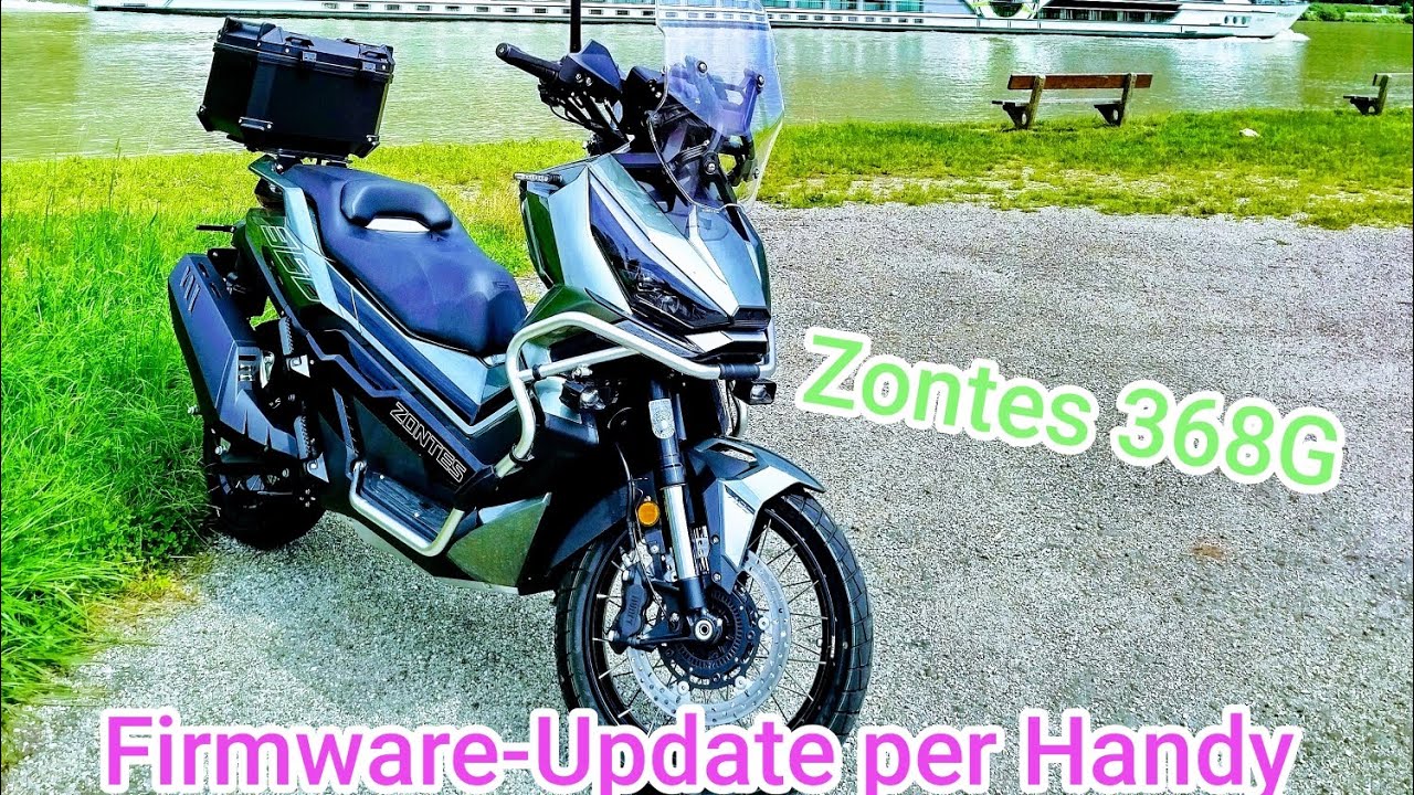 Zontes 368G. Firmware-Update per Handy. Schritt für Schritt erklärt.