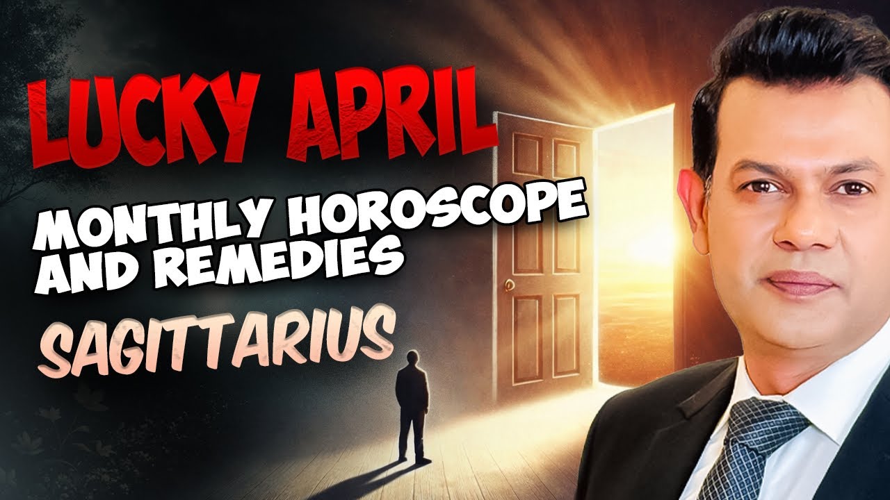 Sagittarius Monthly Horoscope April 2026 |Haris Azmi |Astrogems | Mars
