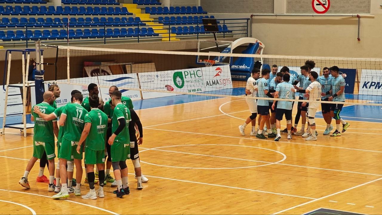 Cyprus Volleyball League. Pafiakos - Omonia.