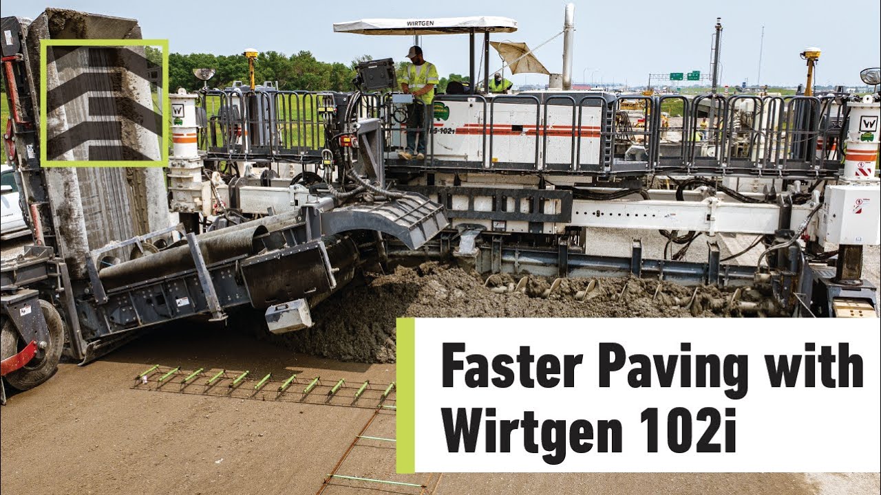 Faster Paving with Wirtgen&rsquo;s 102i