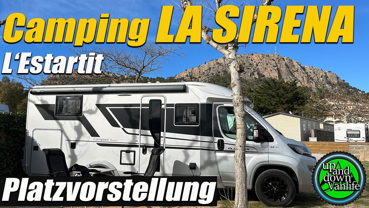 #camping  LA SIRENA in L'Estartit  - Pool - Strandzugang - am Naturschutzgebiet - Platzvorstellung