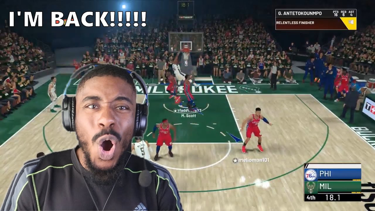 VLADD WAVY'S RETURN! NBA 2K19 PLAY NOW ONLINE GAMEPLAY!