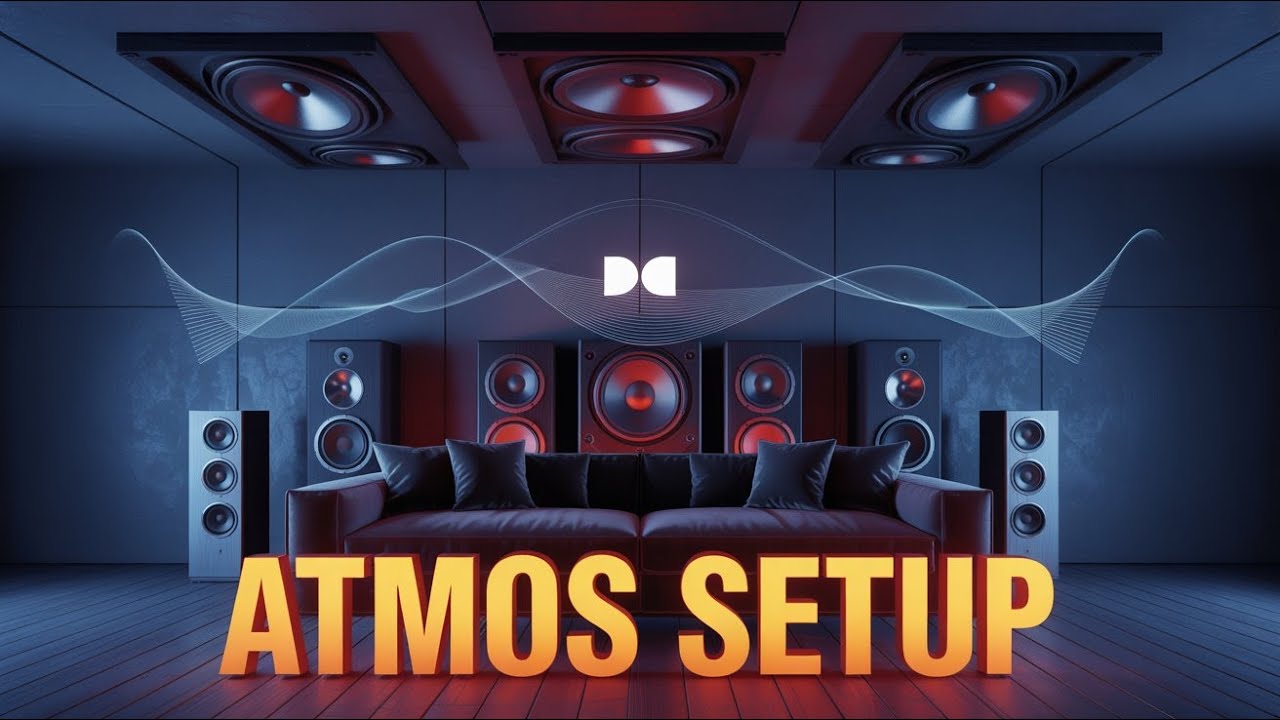 How to Build a 5.1.4 Dolby Atmos Setup in a Small Room!