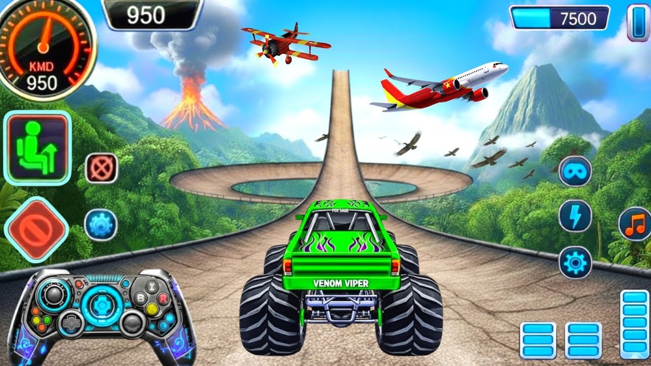 Big Monster Truck Games: Ultimate Destruction Tour & Stunt Video! 🚛💥