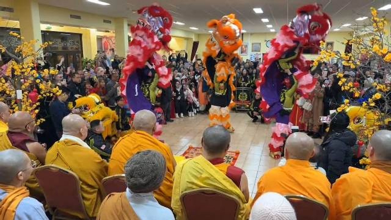 2026 02 16  Đêm GIAO THỪA Tết Bính Ngọ  - Thỉnh Sư - Múa Lân - Đốt Pháo