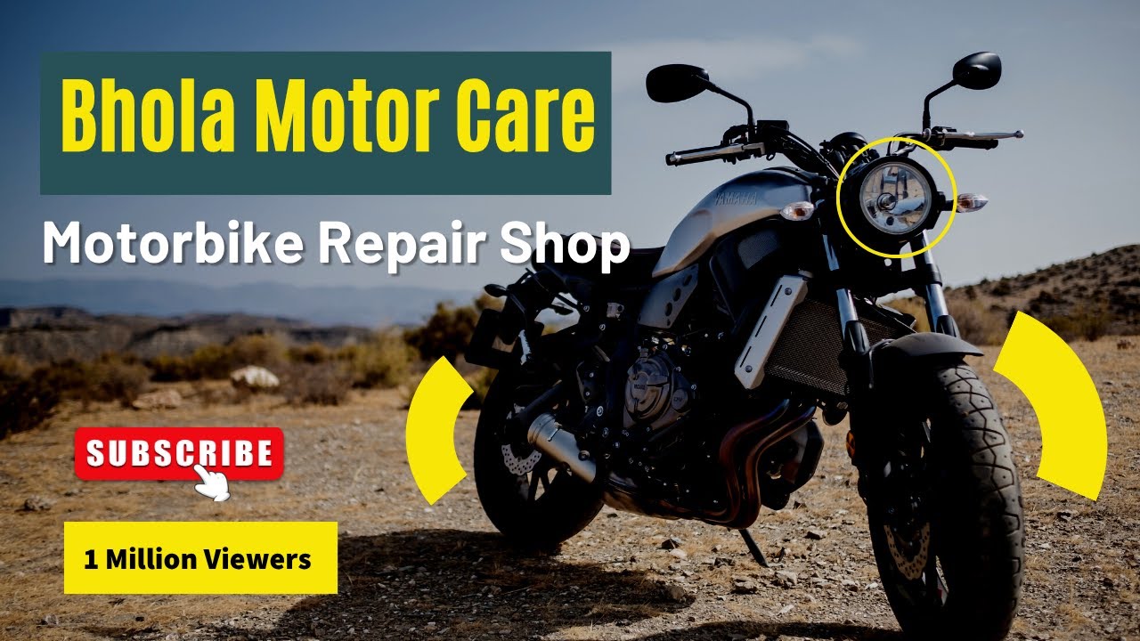 Expert Motorbike Repair Tutorial | Bhola Motor Care | Complete Bike Servicing Guide