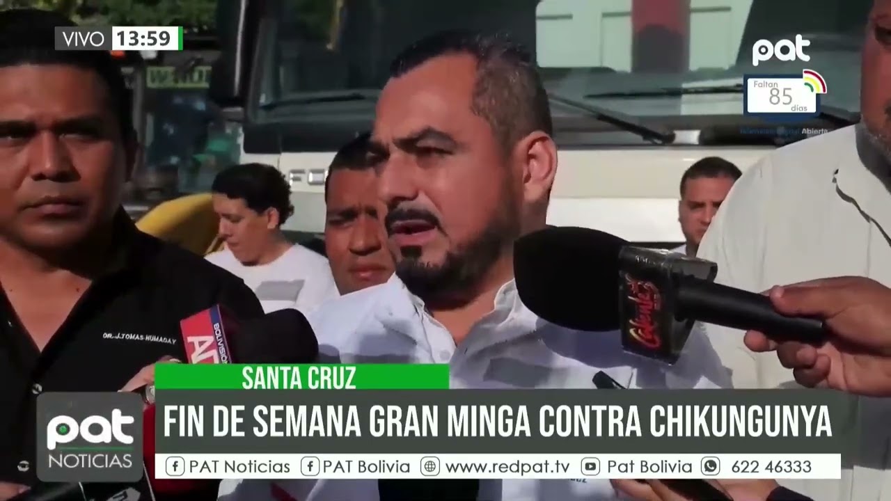 Santa Cruz activa gran minga contra el chikungunya con 600 brigadistas