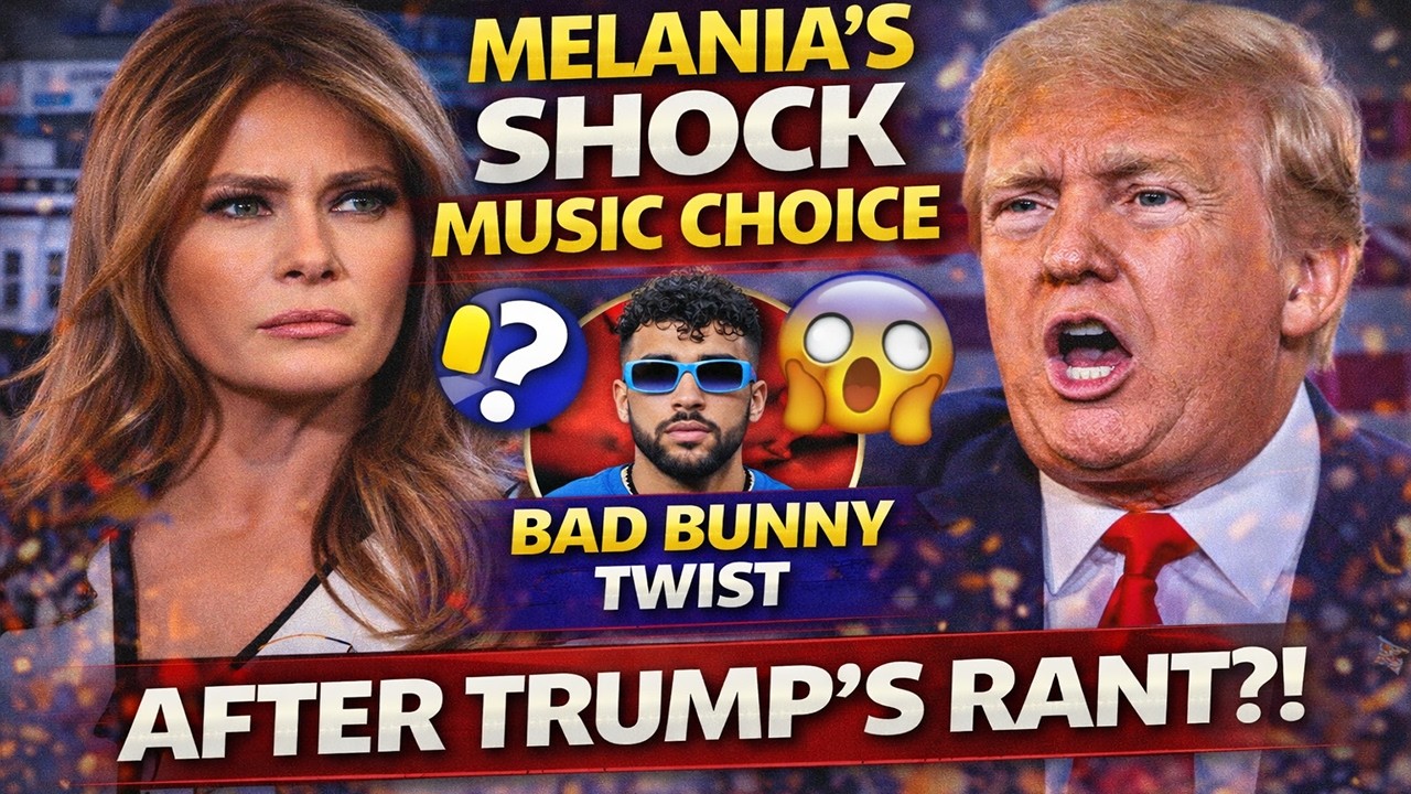 Melania Trump Uses Bad Bunny Song After Donald’s Super Bowl Rant