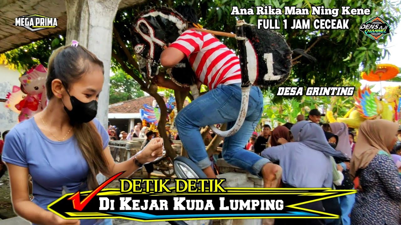 Full 1Jam Di Kejar Kuda Lumping Ngamuk Desa Grinting // burok Mega Prima Terbaru Dok. 07 Mei 2023