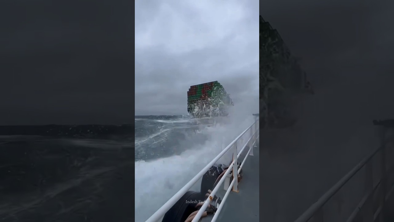 Most Dangerous Sea In The World ☠️🌊 | North Sea | #shorts #sea #northsea
