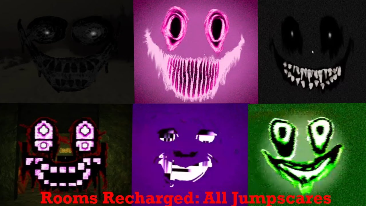 Rooms Recharged: All Jumpscares (slightly outdated)