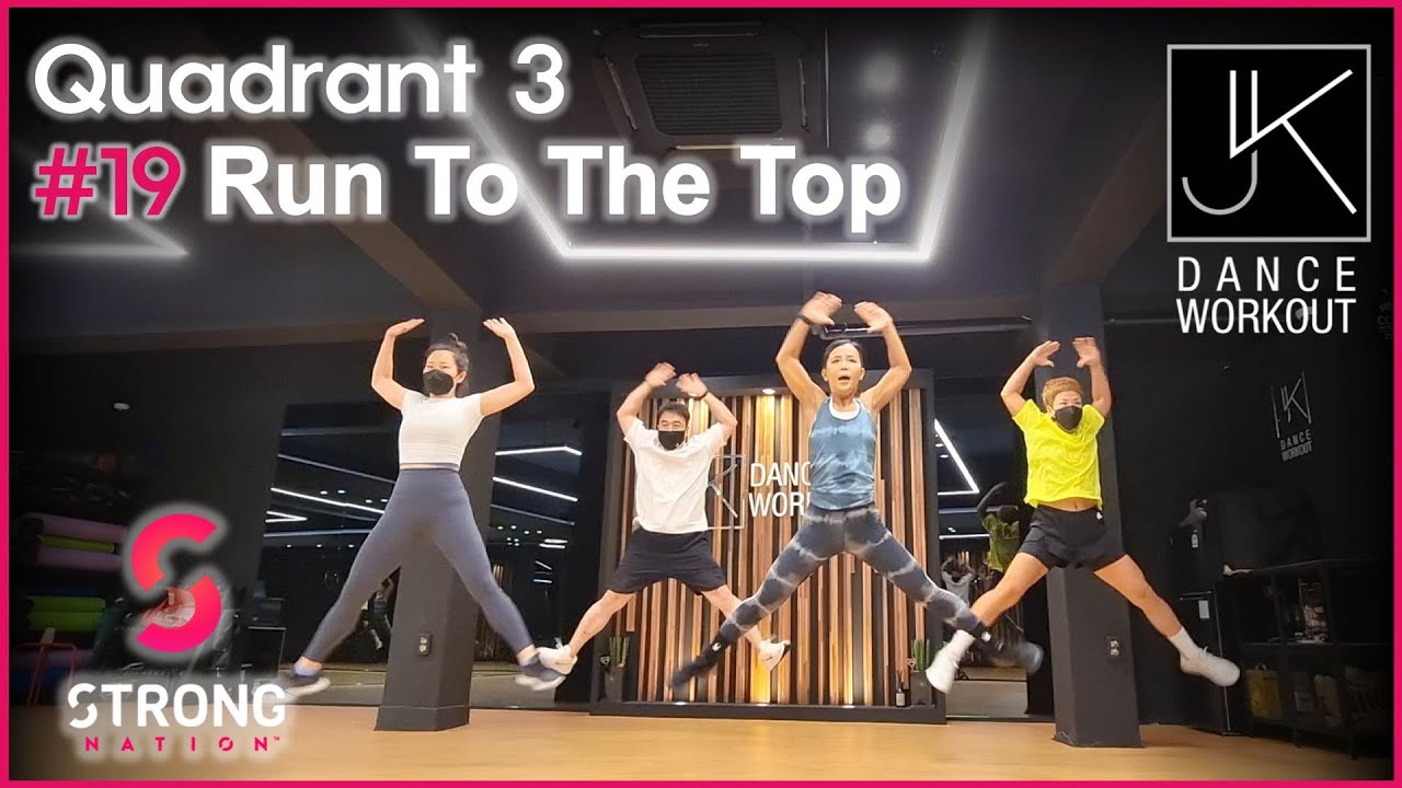 [J&K-Workout] Strong Nation / #19 Q3 - Run To The Top / HIIT / Dynamic Workout / Home Training