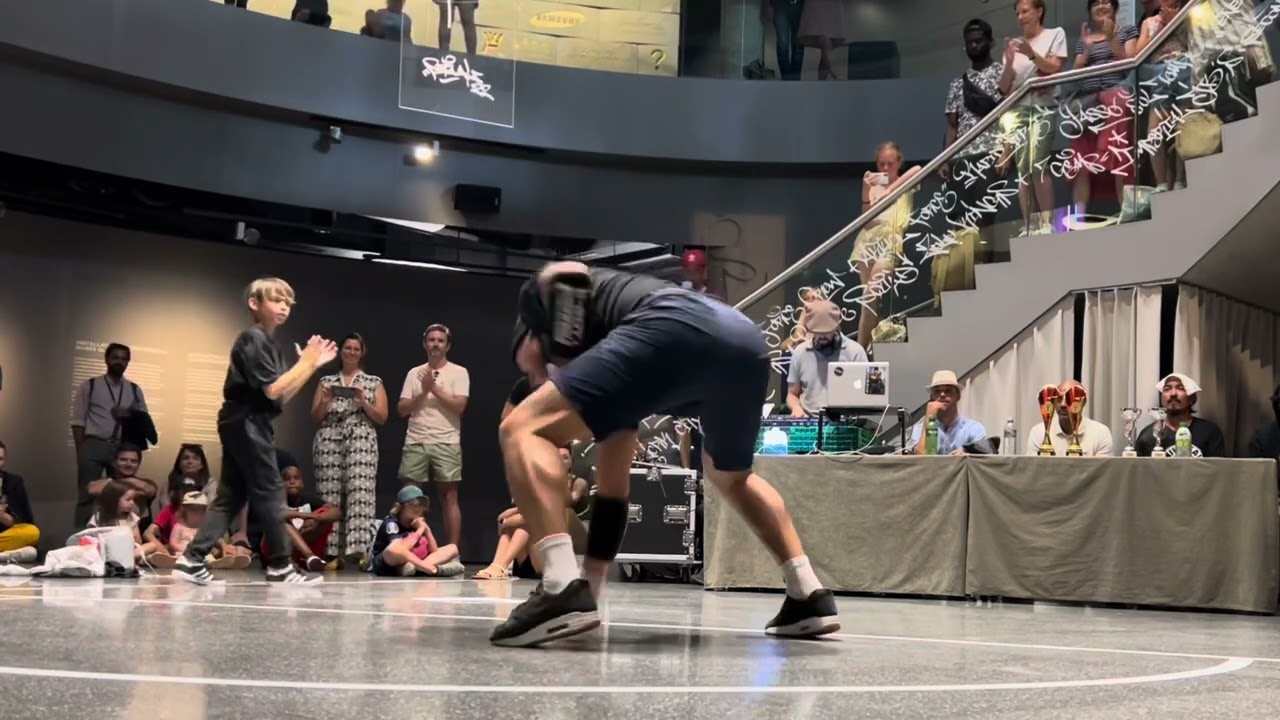 Bboy Takiri & Bboy Miedoso    Battle  The Olympic Museum. Switzerland  2022
