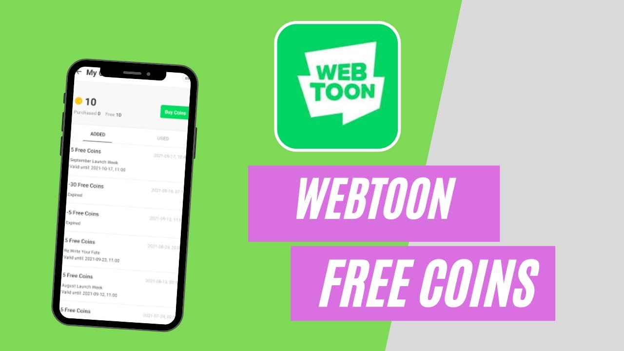 Webtoon Free Coins iOS/Android | Webtoon Mod Unlimited Coins [iOS/Android]