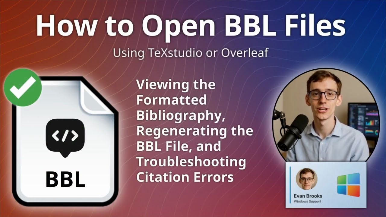 Расширение файла BBL: как легко открыть библиографические файлы LaTeX
