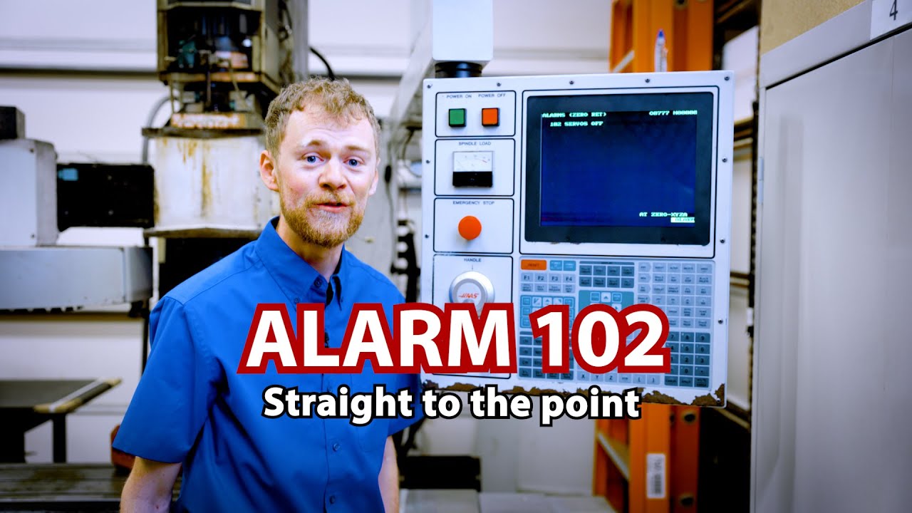 Alarm 102 Servos Off —Straight To The Point