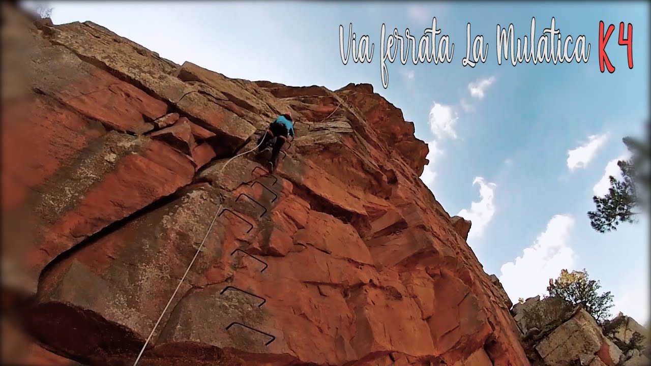 Vía ferrata La Mulatica K4. Andilla. Valencia