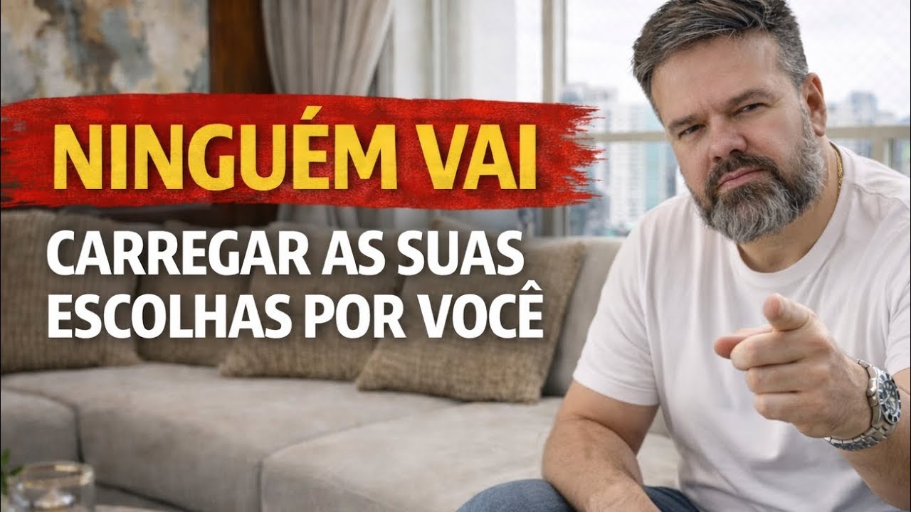 Ninguém vai carregar as suas escolhas por você