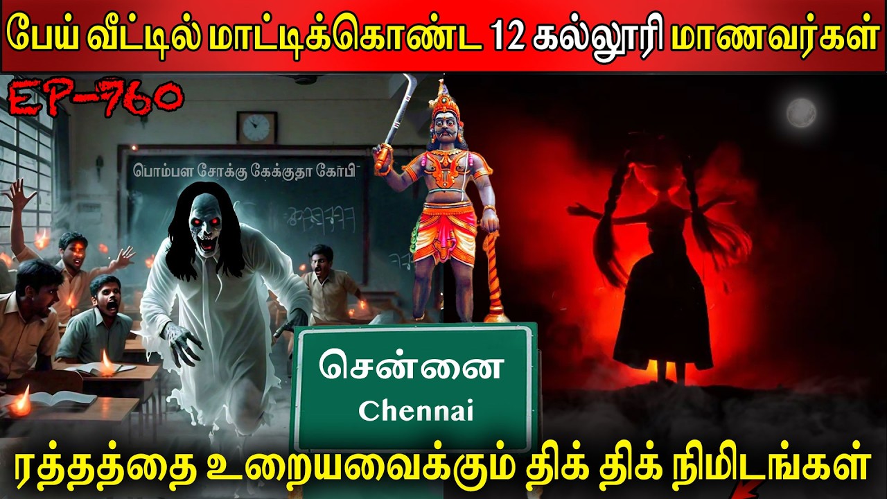 பேய் வீட்டில் மாட்டிக்கொண்ட 12 கல்லூரி மாணவர்கள்  Real life ghost Experience Tamil | Back to rewind