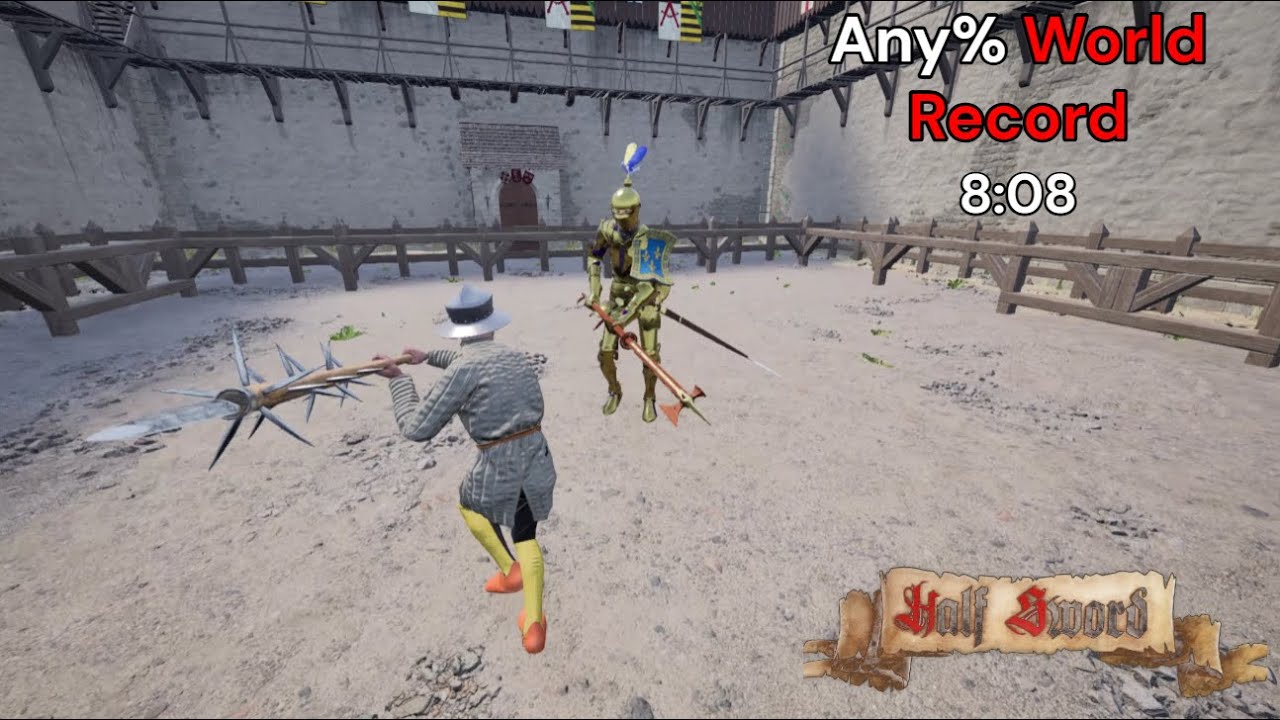 Half Sword - Gauntlet Speedrun World Record - Any% 8:08.46