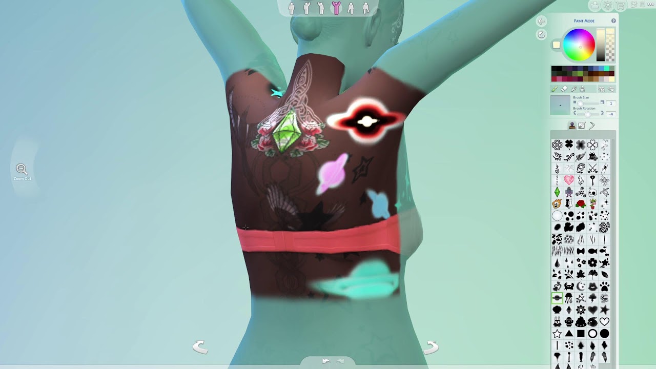 The Sims4 Life of 3 female tattoo artist #tattoo #damouseofink  #gameplay