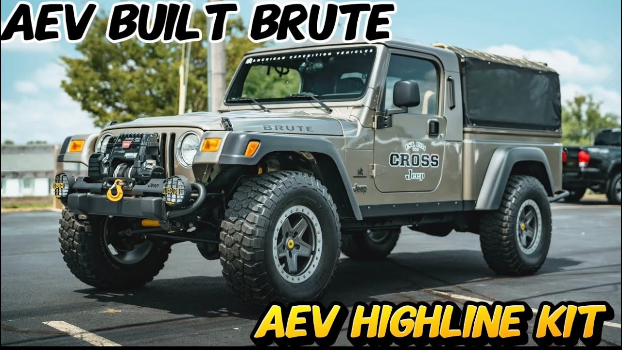 TJ Brute от AEV — комплект AEV Highline — всего 17 тыс. миль @CrossChryslerJeepFiat