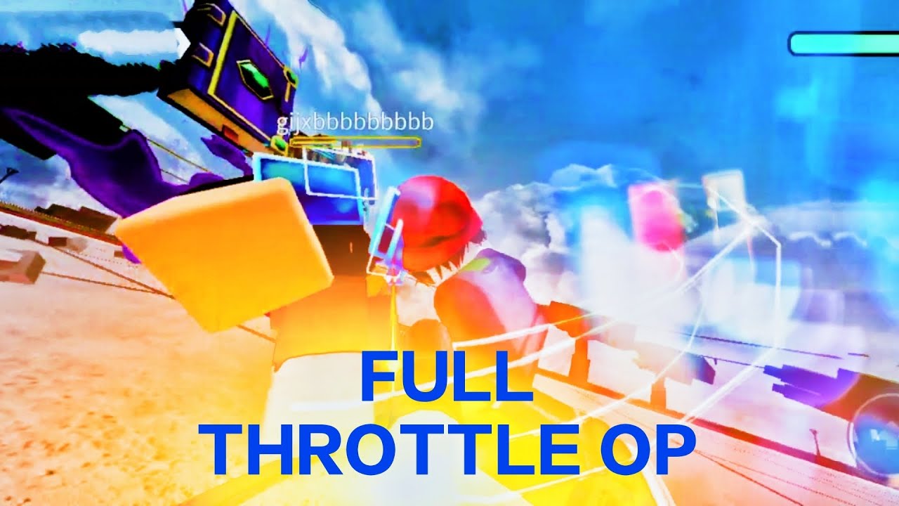 I OUTMASTERED A PRO IN ROBLOX HERO BG (Full Throttle OP)