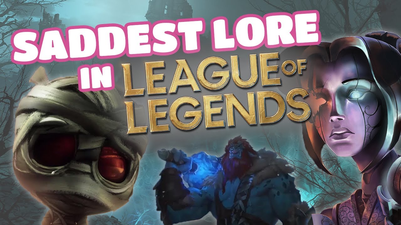 TOP 5 LEAGUE of LEGENDS Champions with the SADDEST Lore