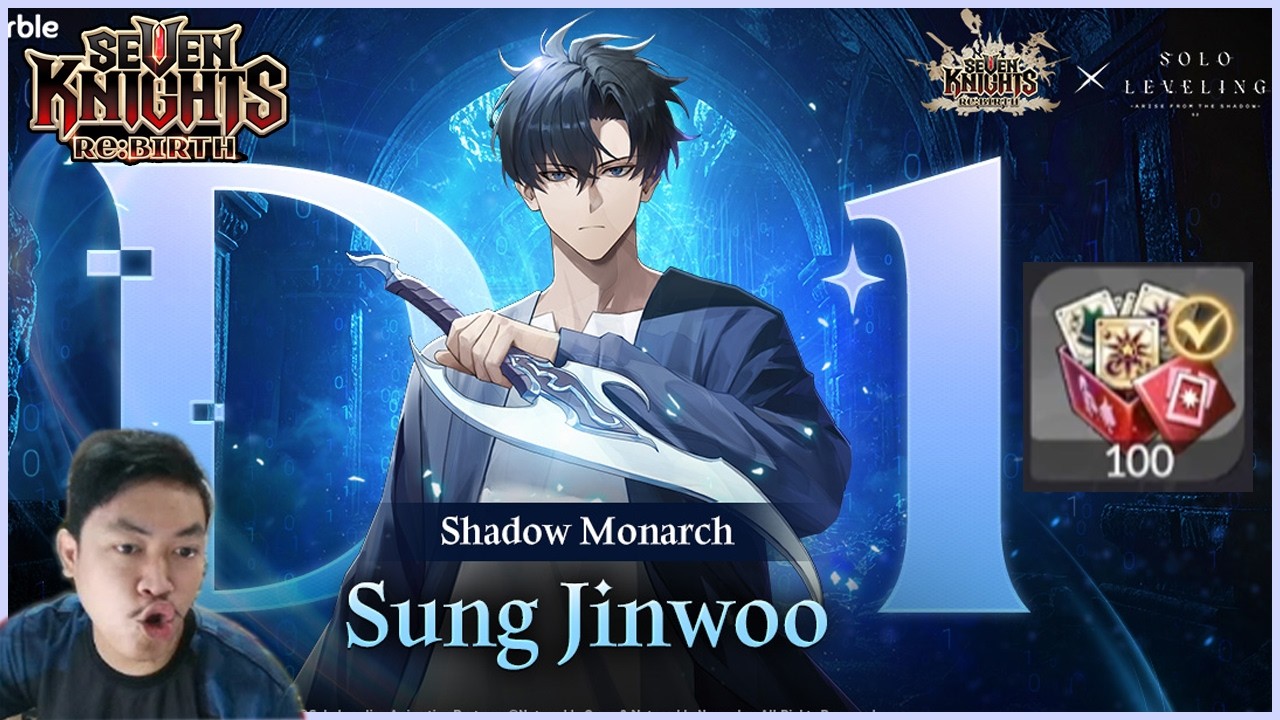 🔥🔥170TIKET LEGENDARY+ & 110KRUBY READY UNTUK GACHA CHART SOLO LEVELING ? - SEVEN KNIGHTS RE:BIRTH