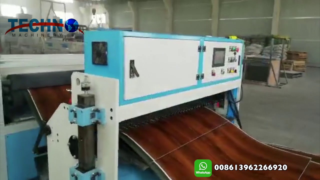 LVT Luxury Vinyl Tile Flooring Production Line