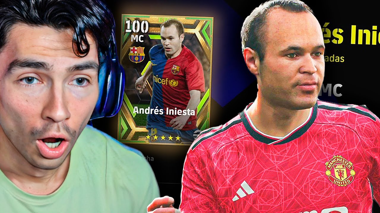 NUEVOS JUGADORES CEDIDOS en el modo MI LIGA de EFOOBALL y CONSIGO A INIESTA DE 100 😱