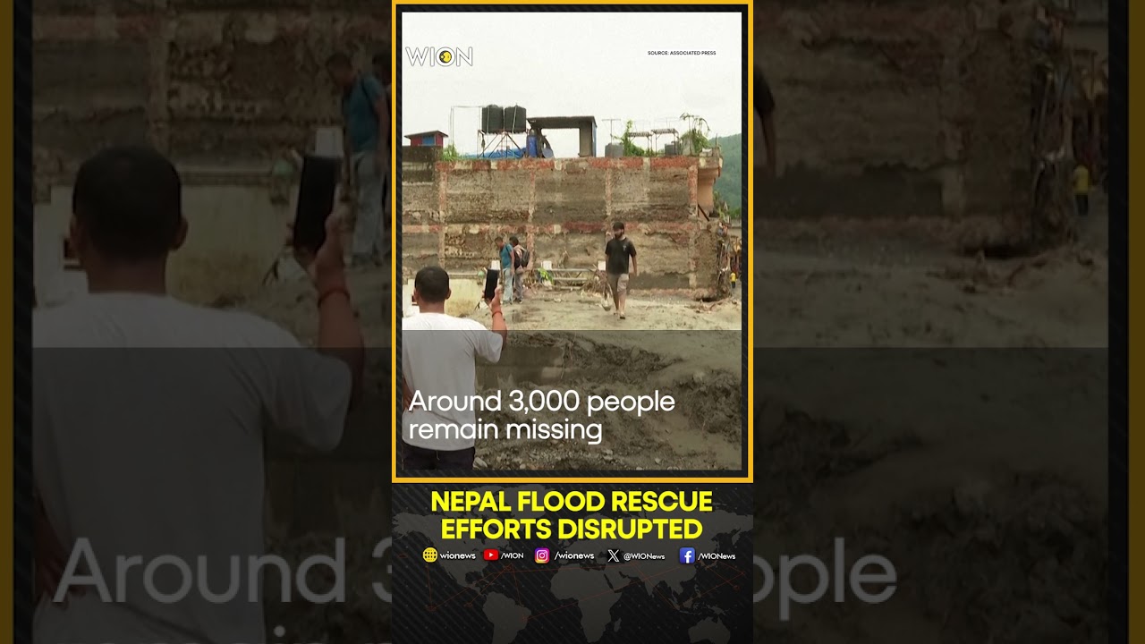 Nepal Floods: Death Toll Surpasses 600 As Poor Weather Disrupts Rescue | WION Shorts