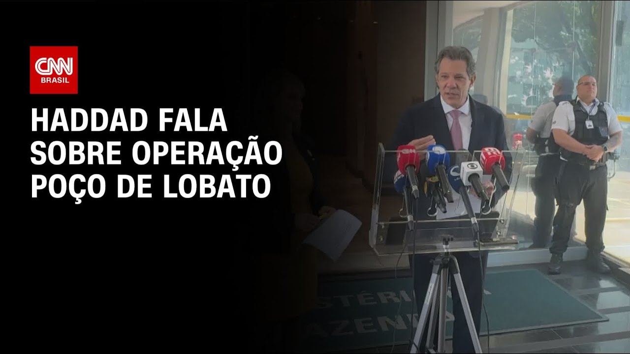 Haddad detalha operação contra desvios de empresa do setor de combustível | LIVE CNN