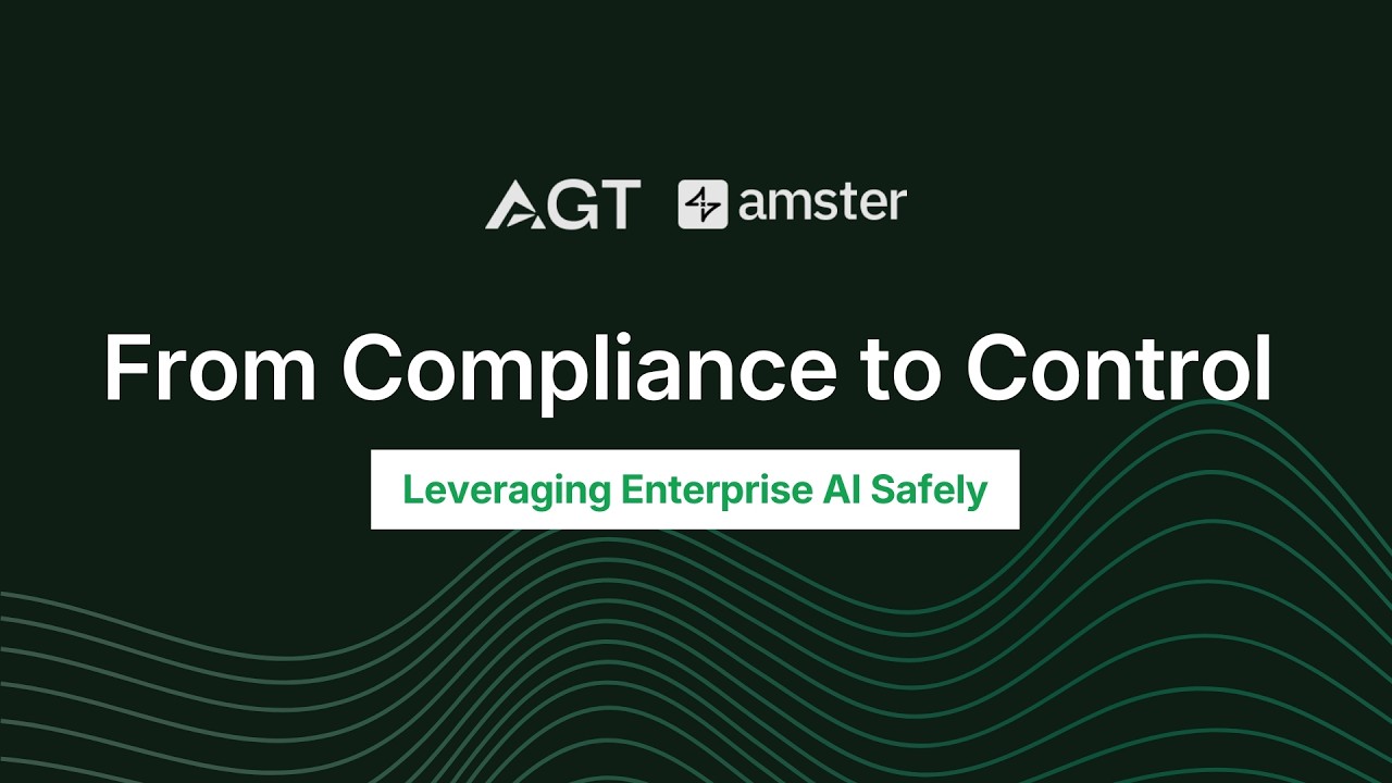 AI Governance & Enterprise AI Adoption | Amster | Ariqt Global Technologies - Webinar 2026