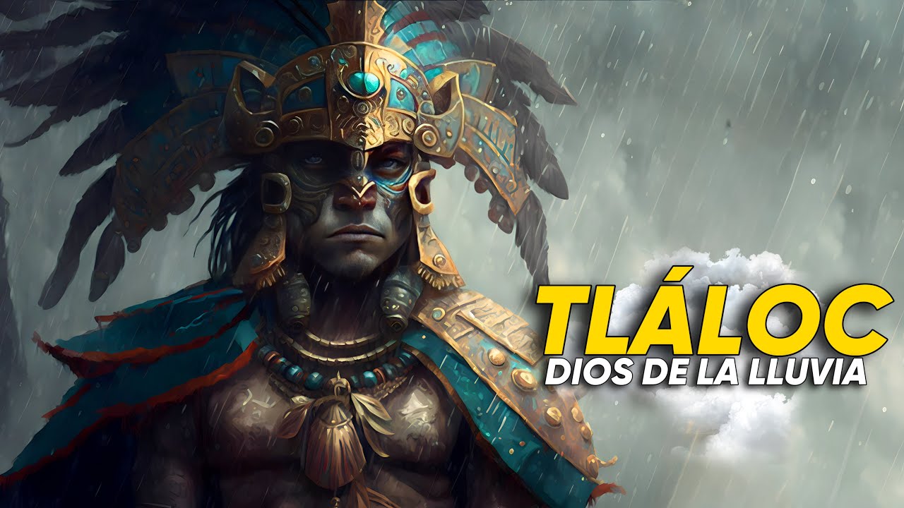 Tl&aacute;loc: El Dios supremo de la lluvia, y causante del Diluvio.