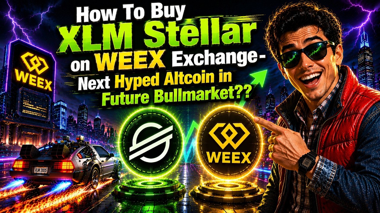 How To Buy XLM Stellar Coin on WEEX Exchange Tutorial - Next Altcoin Hype ??