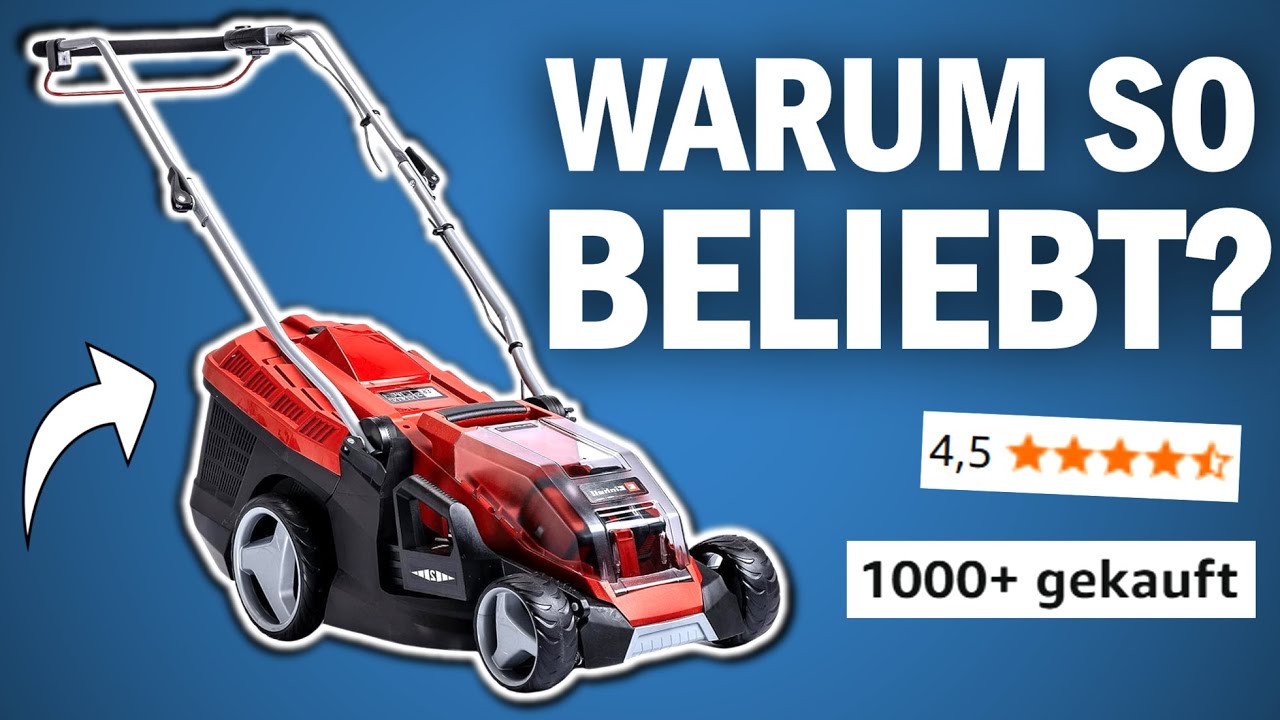 WARUM kauft jeder DIESEN Akku Rasenm&auml;her? | Einhell GE-CM 36/36