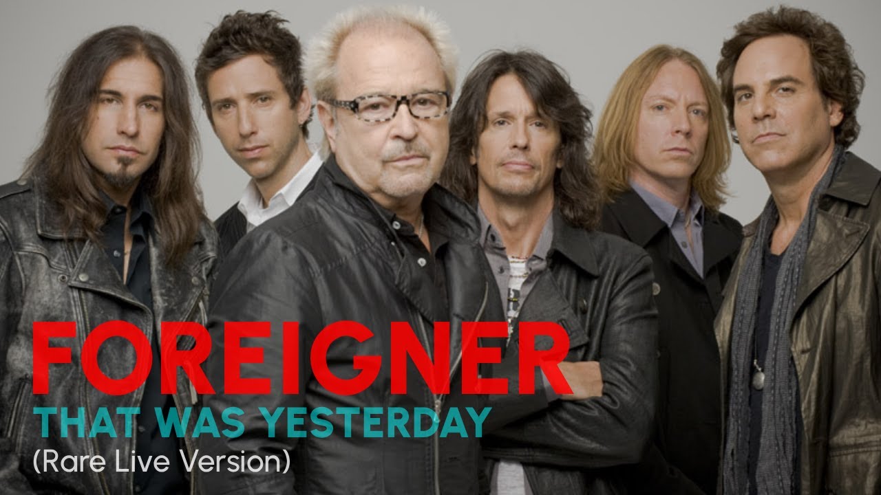 Foreigner | That Was Yesterday | Rare Live Video