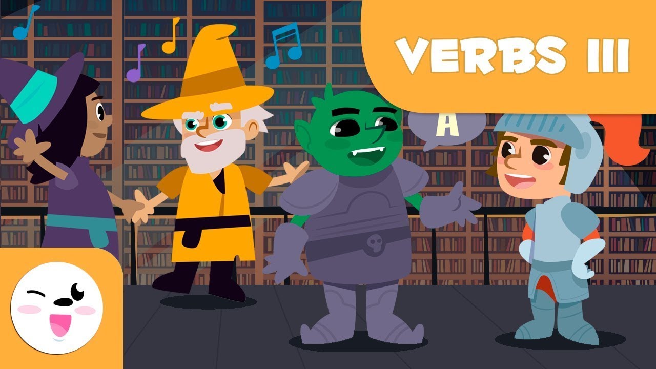 Els VERBS per a nens en català - Cuinar, estudiar, ballar, mirar... - Episodi 3