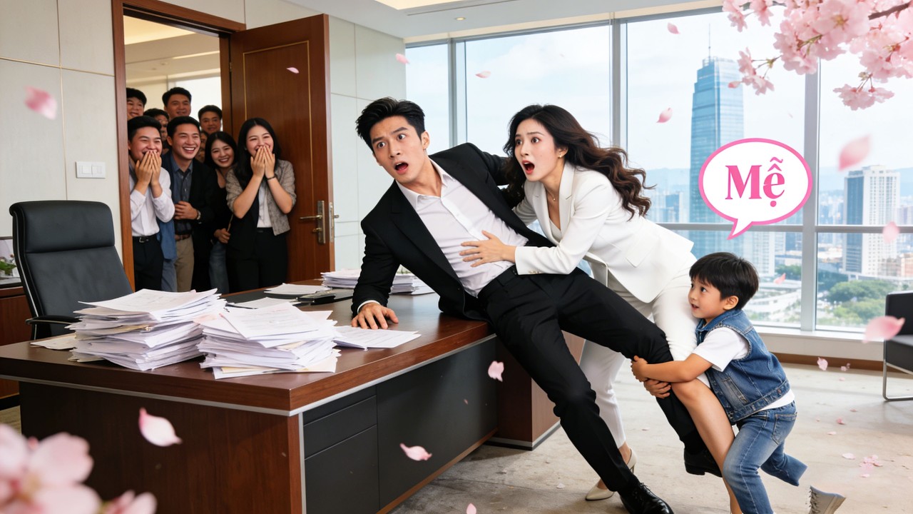 Nữ phóng viên lẻn vào lấy bí mật, bị THIẾU GIA đuổi theo gọi 