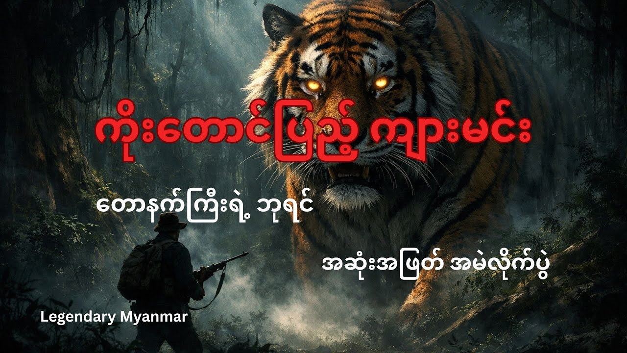 လူမသိသေးတဲ့ တောနက်ထဲက ကိုးတောင်ပြည့်ကျားကြီးရဲ့ လျှို့ဝှက်ချက် | အမဲလိုက်မုဆိုးရဲ့ ကြမ္မာ