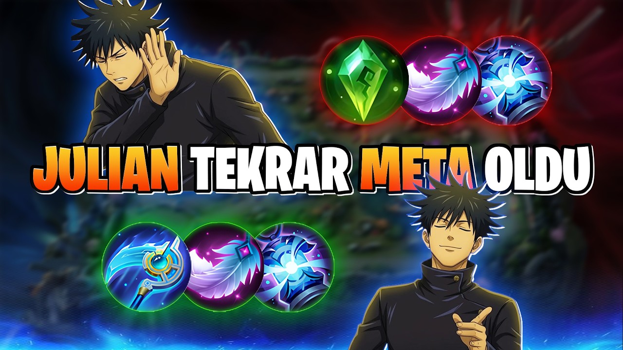 JULİAN GÜNCELLEMEYLE TEKRAR META OLDU! - Mobile Legends
