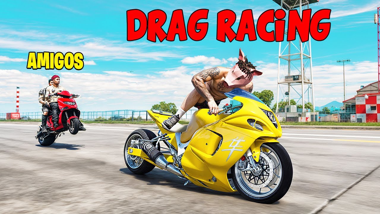 Moto Hayabusa Modificada A 925cc De Arrancones Sorprendo A Mis Amigos En GTA RP /Cerdito Rp