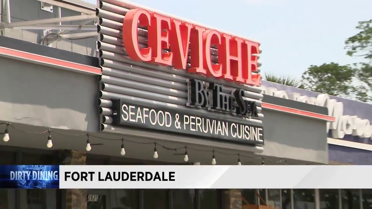 Dirty Dining includes Ceviche by The Sea in Fort Lauderdale